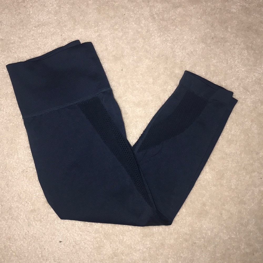 3/$15 Forever 21 Dark Teal Mesh Leggings